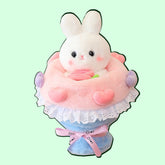Bunny Blossom: Verwandelbares Kaninchen in ein Plüsch-Blumenstrauß